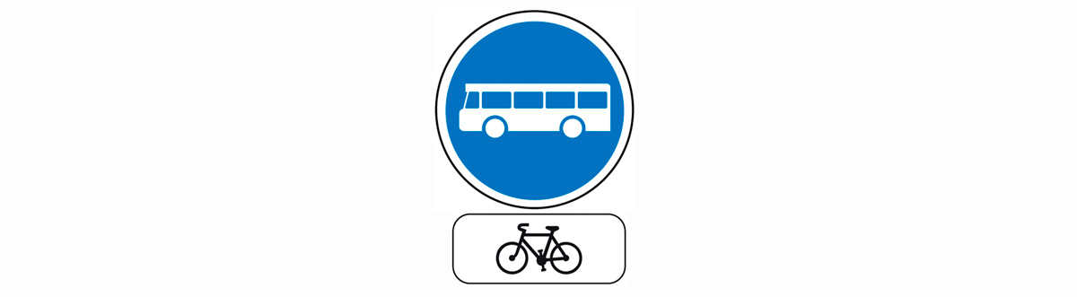 Couloir de bus autorisé