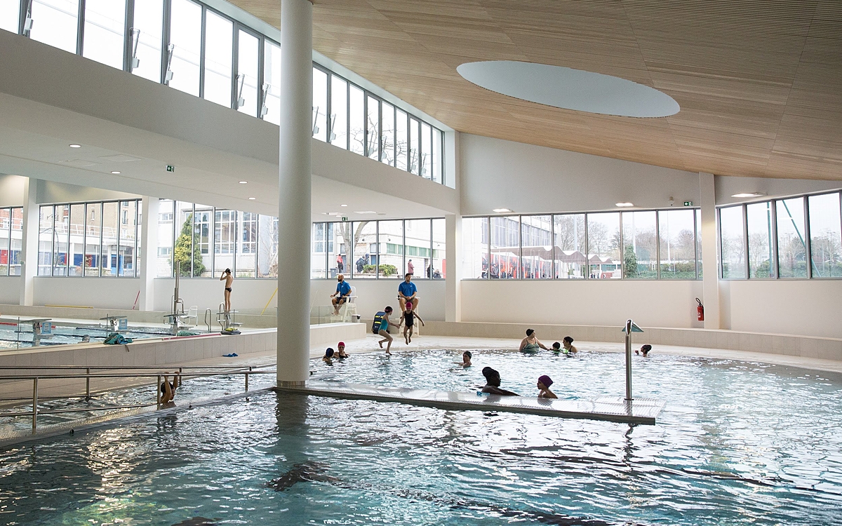 Inauguration de la piscine du centre sportif Elisabeth, 14e