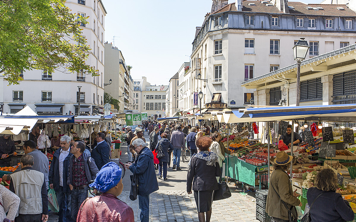 Marché Parisien place d'Aligre 12e