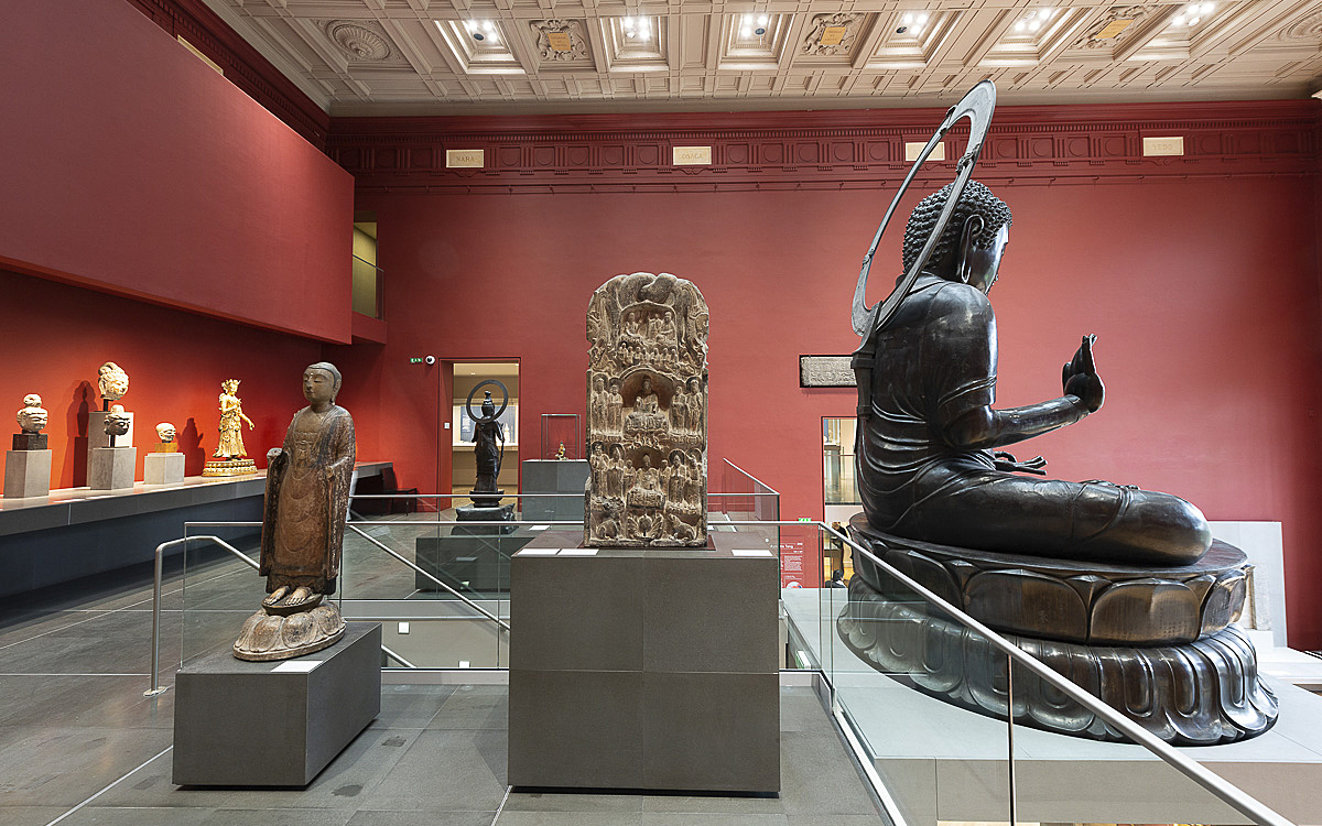 Salle des Bouddhas du musée Cernuschi