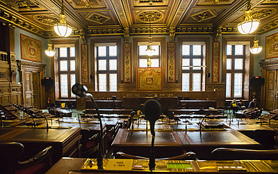 Salle du conseil de l'hôtel de Ville 