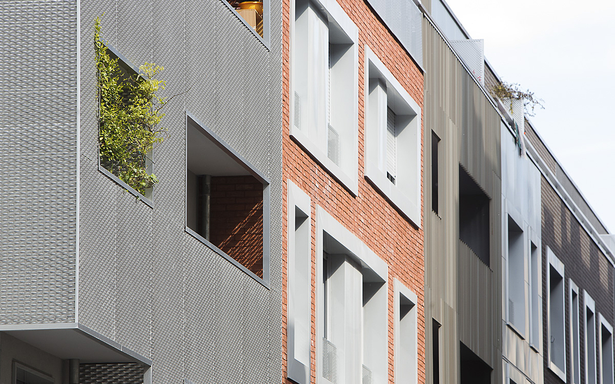 Façades de logements sociaux