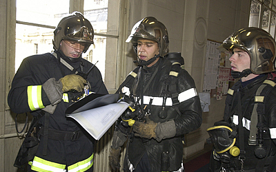 Sapeurs Pompiers de Paris en intervention