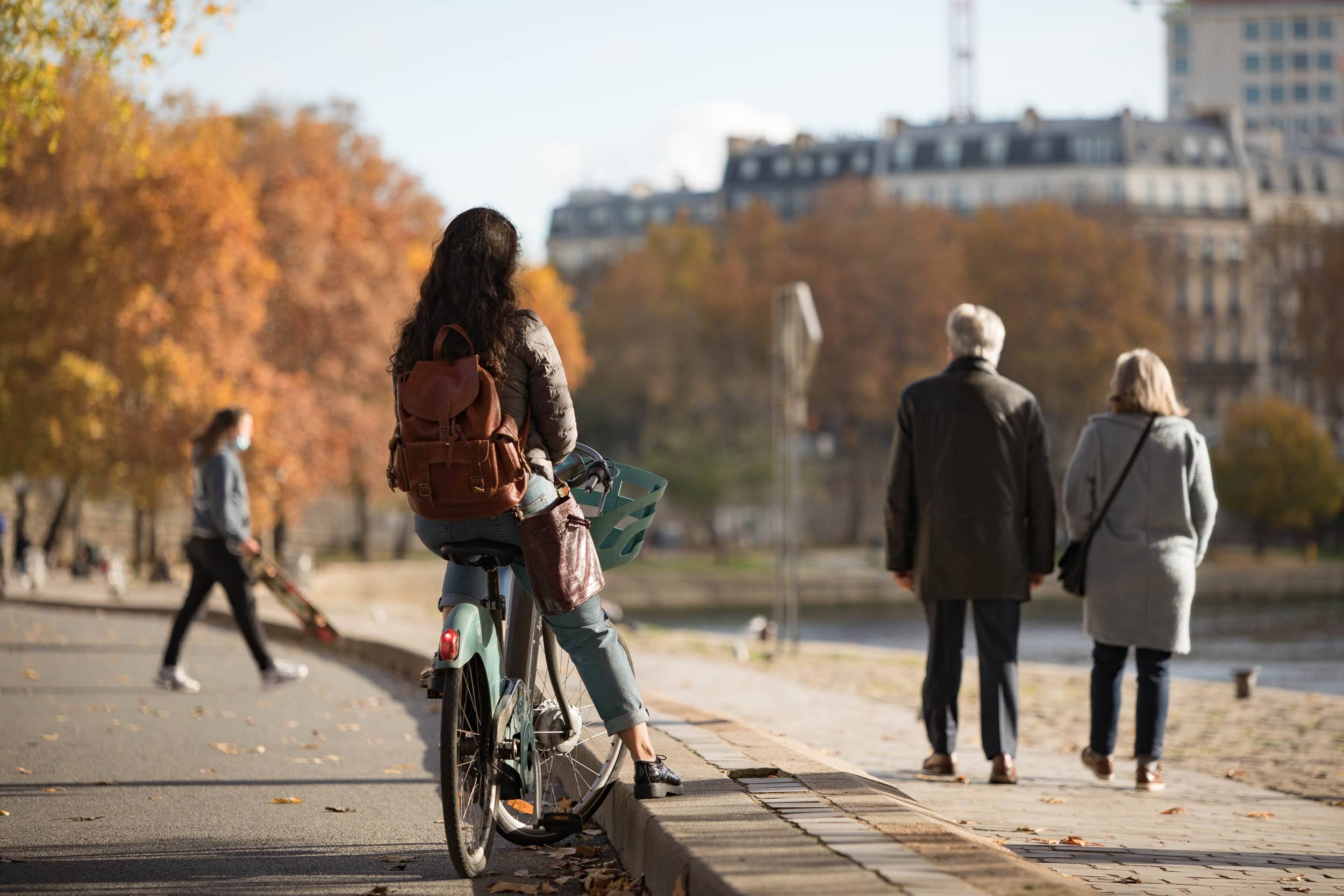 Berges de Seine durant le reconfinement