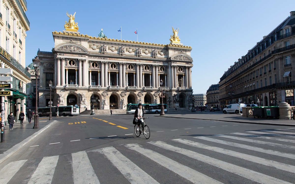 Vue du Palais Garnier