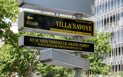 Signalétique Par ici le grand Paris