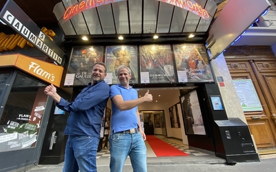 Samuel et Louis Merle, à la tête des cinémas indépendants Multiciné