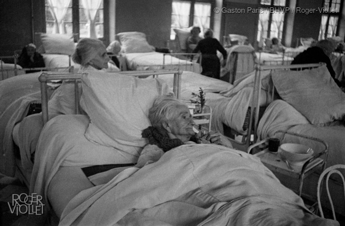Gaston Paris (1903-1964), Hôpital de la Pitié-Salpétrière., Pavillon Antonin Gosset, Bibliothèque historique de la Ville de Paris Roger Viollet