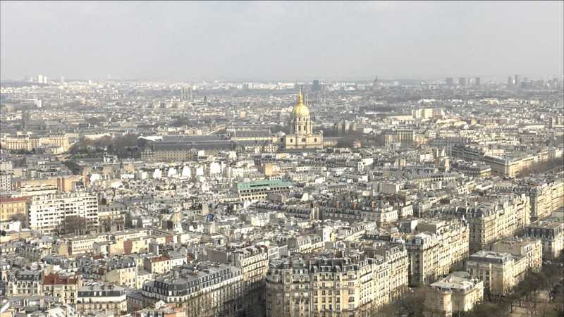 Vue depuis la Tour Eiffel
