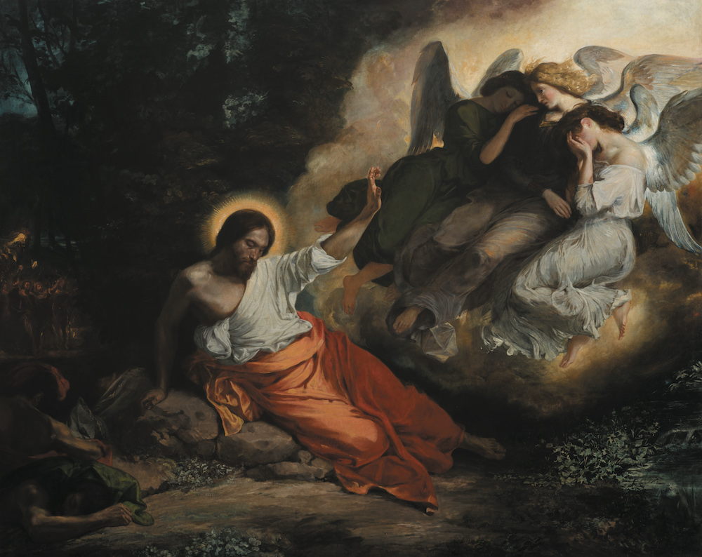 Le Christ au Jardin des Oliviers - Eugène Delacroix