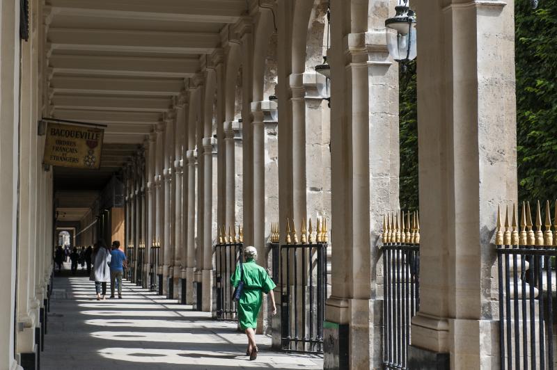 Paris, Palais royal, la galerie Valois