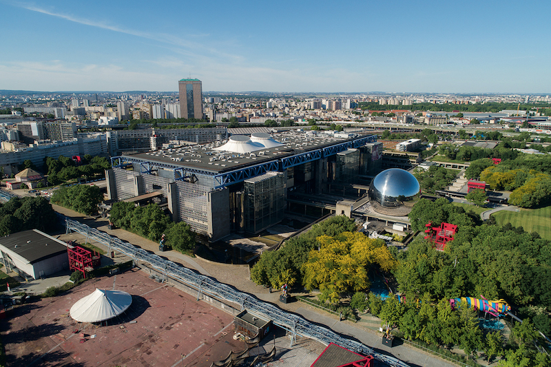 Cité des Sciences, vue aérienne