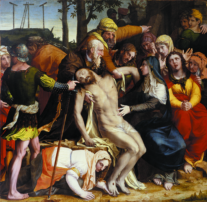 Le Christ mort descendu de la croix