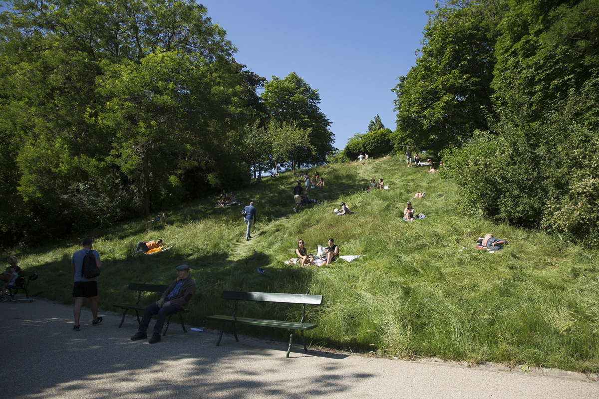 Le parc des Buttes-Chaumont