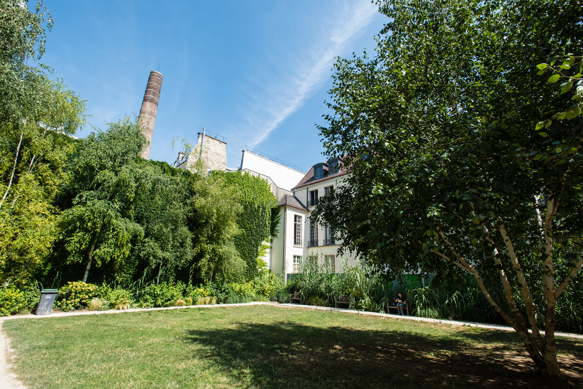 Le Jardin des rosiers, 4e arr.
