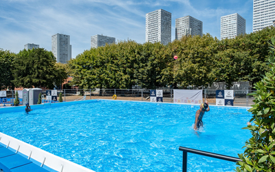 Piscine éphémère  Georges Carpentier (13e)