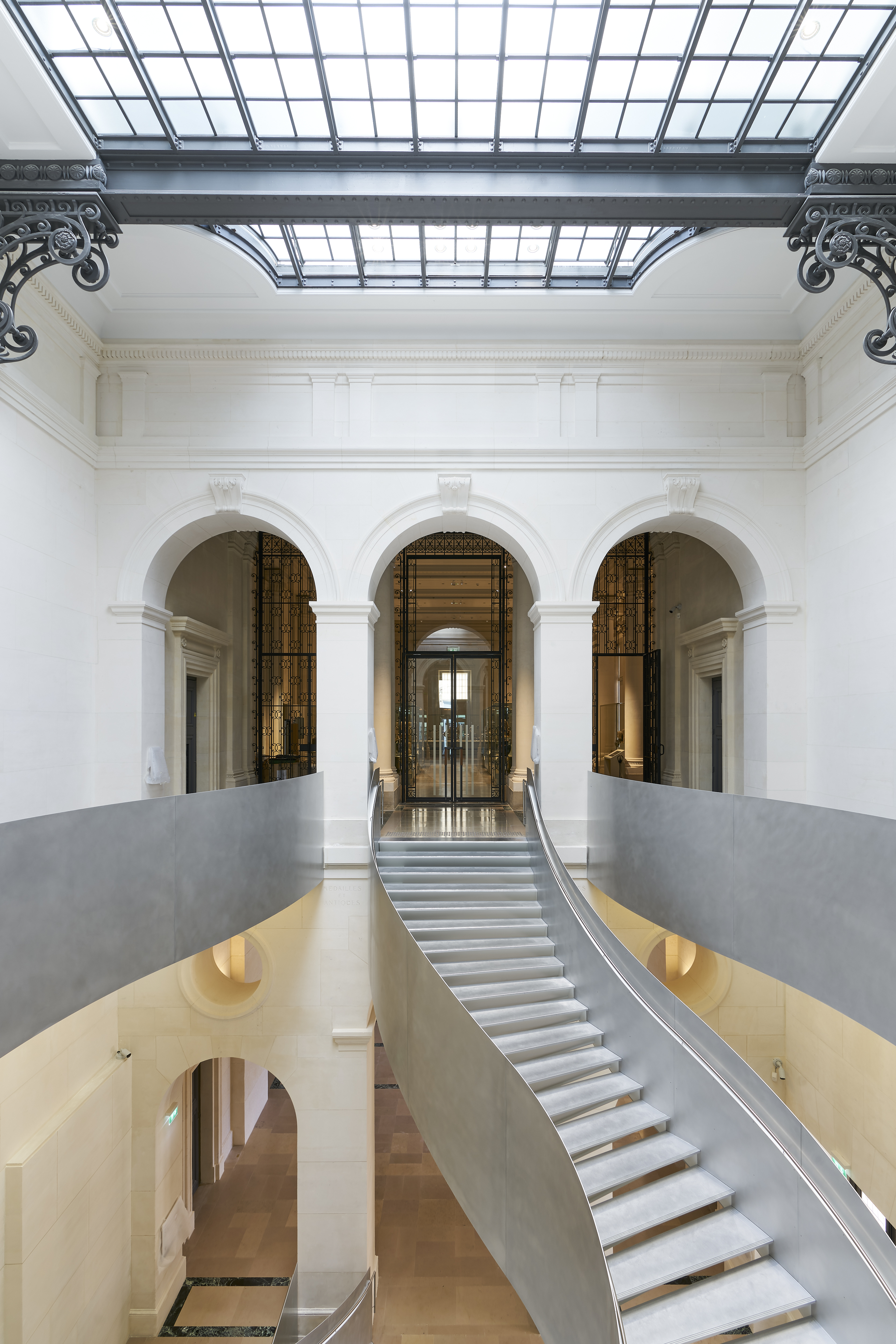 Escalier hall Vivienne BnF