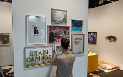 Accrochage des acquisitions 2022 du Fonds d'art contemporain de Paris à Paris+ par Art Basel 2022