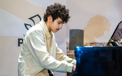 Le pianiste Rayane Hechmi