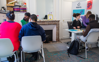 Le Kiosque Jeunes de la Ville de Paris