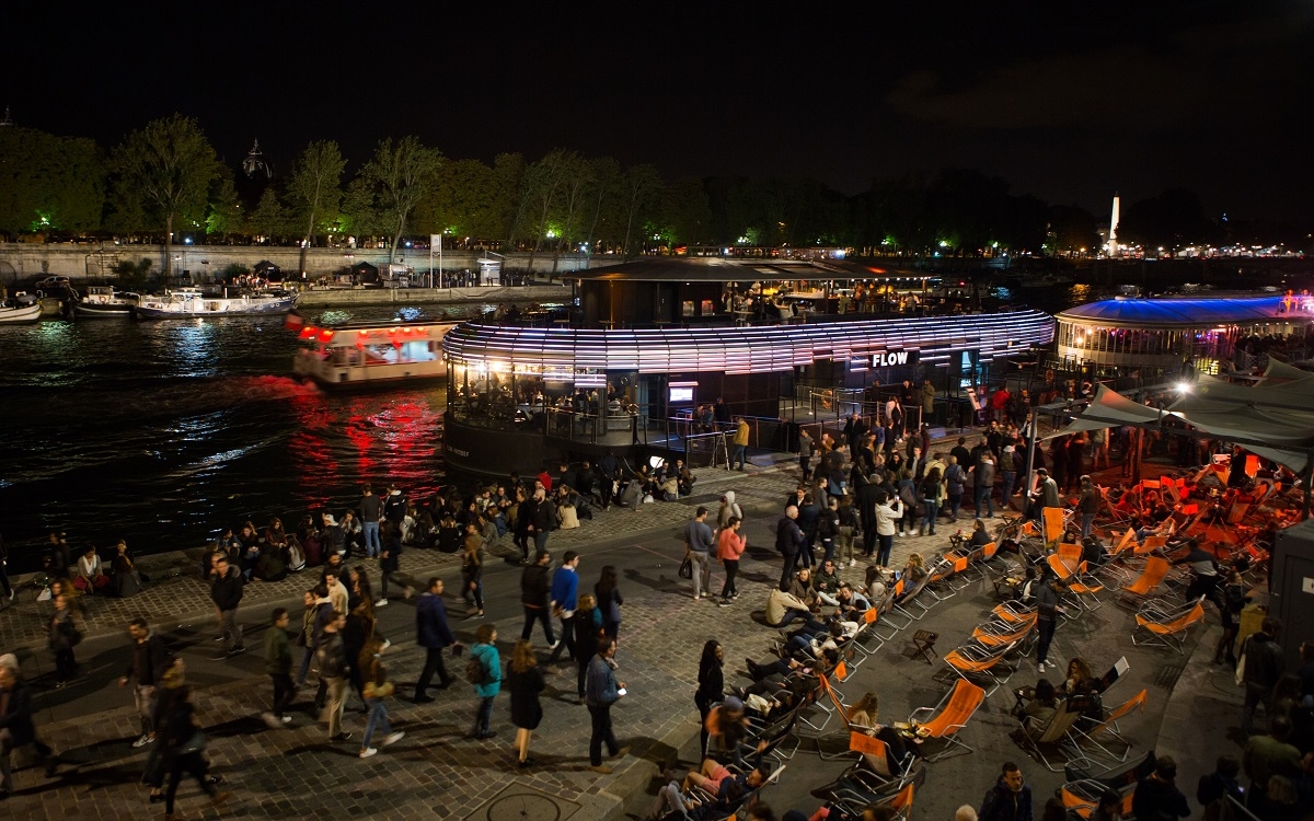 Nuit Blanche, Berges de seine rive gauche