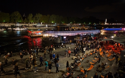 Nuit Blanche, Berges de seine rive gauche 